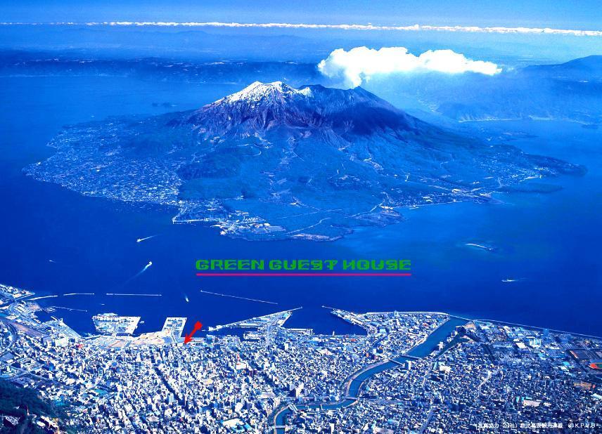 Green Guesthouse Kagoshima Buitenkant foto